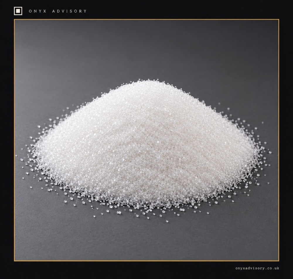 Ammonium perchlorate as a white crystalline powder